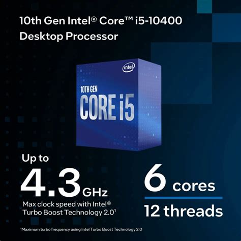 Intel Core i5-10400 Desktop Processor Review - psutierlist.com