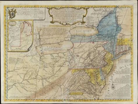 A general MAP of the/ MIDDLE BRITISH COLONIES, in AMERICA;/ Viz ...