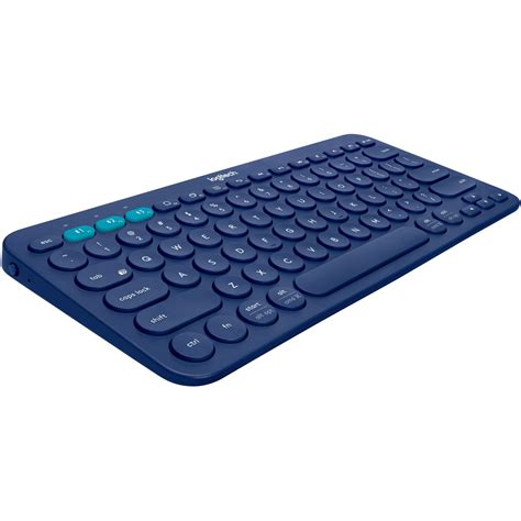 Logitech K380 Keyboard - Wireless Connectivity - Bluetooth - Blue - 920 ...