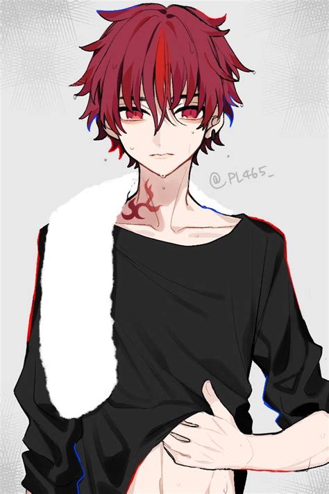 Media Tweets by 465 (@PL465_) / Twitter | Red hair anime guy, Cute anime character, Anime boy hair