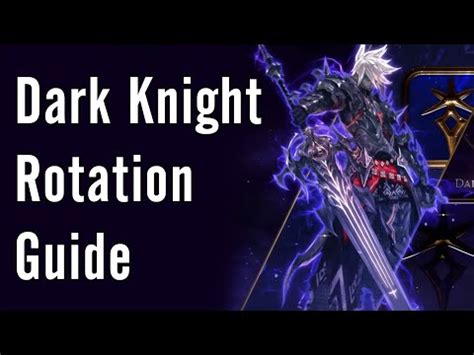 Dark Knight Rotation Guide - FFXIV Shadowbringers - YouTube