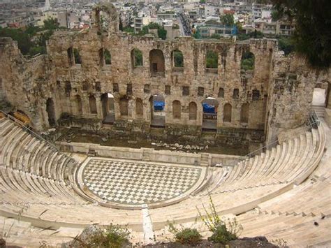 Dionysian Festival Theater Along with the Panathenaic Festival, it was ...