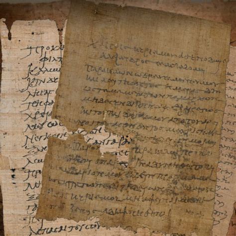 Introduction to Papyrology: A Journey through Papyri – The Paideia ...