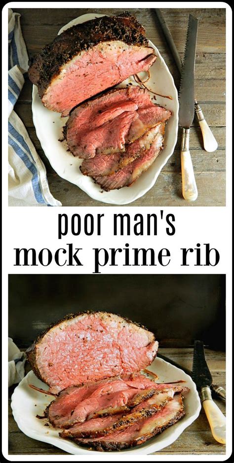 Poor Man's Mock Prime Rib | Recipe | Roast beef recipes, Rib roast ...