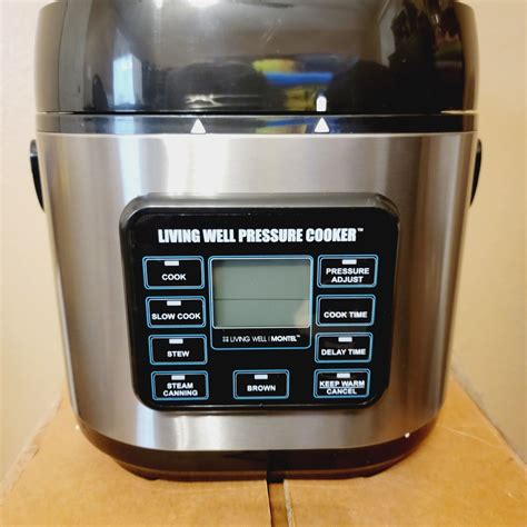 Montel Williams Living Well Programmable Pressure Cooker | eBay