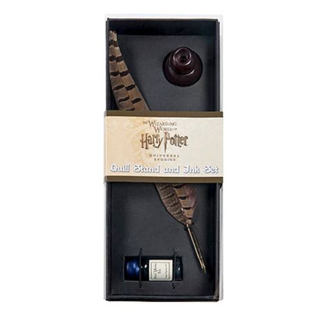 Universal Studios Harry Potter Quill Stand And Ink Set New with Box – I Love Characters