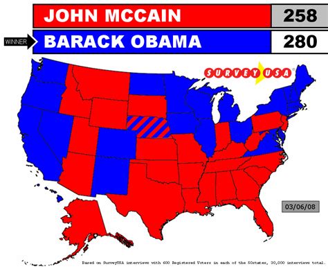 2008 Electoral Vote Maps – Outside the Beltway