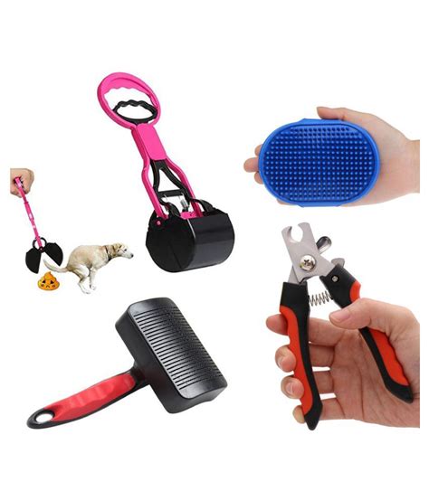 Grooming and Caring Kit for Your Loving Pets Pack of 4 item combo: Buy ...