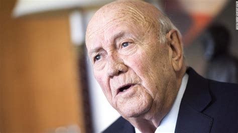 FW de Klerk, last apartheid South African leader to free Nelson Mandela ...