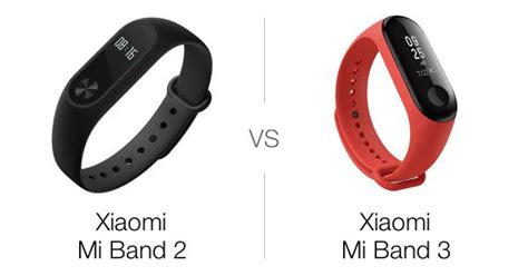 Xiaomi Mi Band 2 vs Mi Band 3 Comparison - WearVS