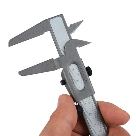 Mini Vernier Caliper 120/160mm Hardened Metric Machinist 0 160mm Stainless Steel Guage Portable ...