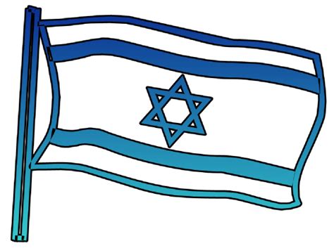 Flag Of Israel Clip Art at Clker.com - vector clip art online, royalty free & public domain