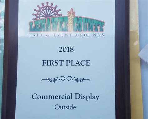 2018 lenawee county fair award – Lenawee County Conservation League