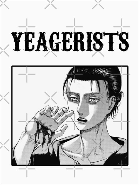 "Yeagerists" T-shirt for Sale by Khsem | Redbubble | eren yeager t-shirts - zeke t-shirts ...