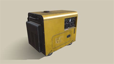 Diesel Generator - Download Free 3D model by Lifmon [9e78d9b] - Sketchfab