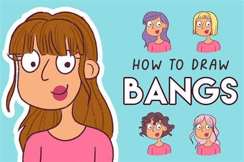 How to draw bangs - Draw Cartoon Style!