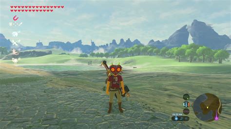 Zelda: BOTW - EX Treasure: Ancient Mask (Majora's Mask) Location - YouTube