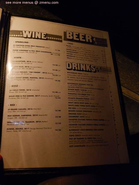 Online Menu of Alamo Drafthouse Cinema Downtown Brooklyn Restaurant, Brooklyn, New York, 11201 ...