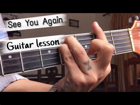 See You Again - Guitar Lesson For Beginners - YouTube