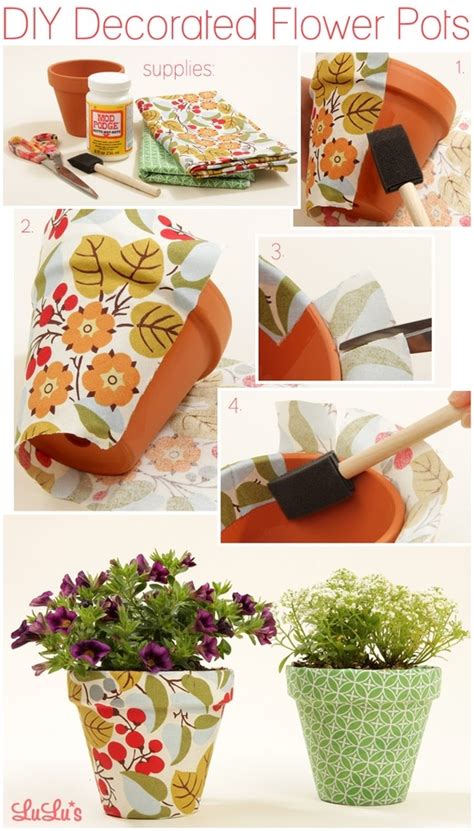 DIY Decorated Flower Pots Pictures, Photos, and Images for Facebook ...