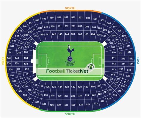 Tottenham Hotspur Stadium Seating Chart