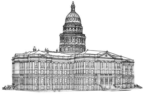 Congress Building Drawing at PaintingValley.com | Explore collection of ...