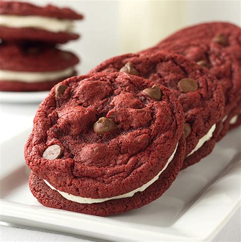 Foodista | Recipes, Cooking Tips, and Food News | Red Velvet Sandwich Cookies