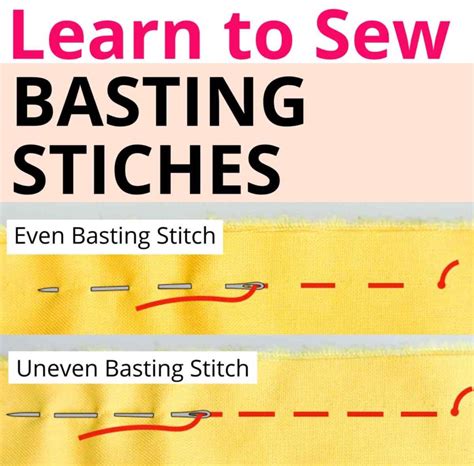 How to Sew a Basting Stitch: Everything You Need to Know - MindyMakes