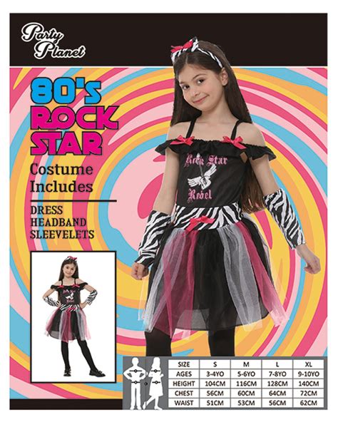 80s Rock Star Girls Costume | Blossom Costumes