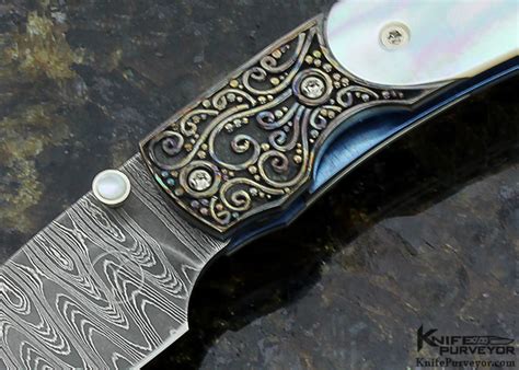 William Henry Custom Knife Limited Edition 77/100 Mother of Pearl ...