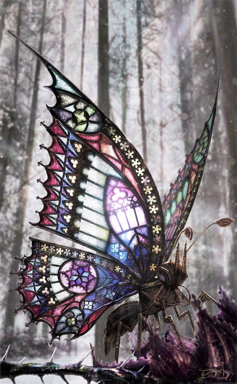 The Gothic Butterfly by dahoffmann on DeviantArt