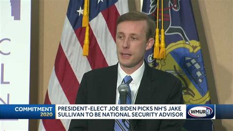 President-elect Biden picks NH's Jake Sullivan to be National Security ...