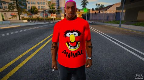 ANIMAL Shirt for GTA San Andreas