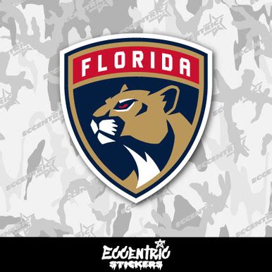 Florida Panthers Vinyl Sticker - Eccentric Stickers