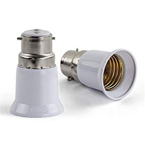 B22 to E27 Screw Base Socket Lamp Holder Light Bulb Converter Adapter at Rs 40/piece | लैंप ...