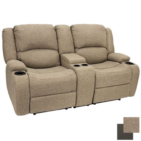 RecPro Charles 67" Powered Double RV Wall Hugger Recliner Sofa RV ...