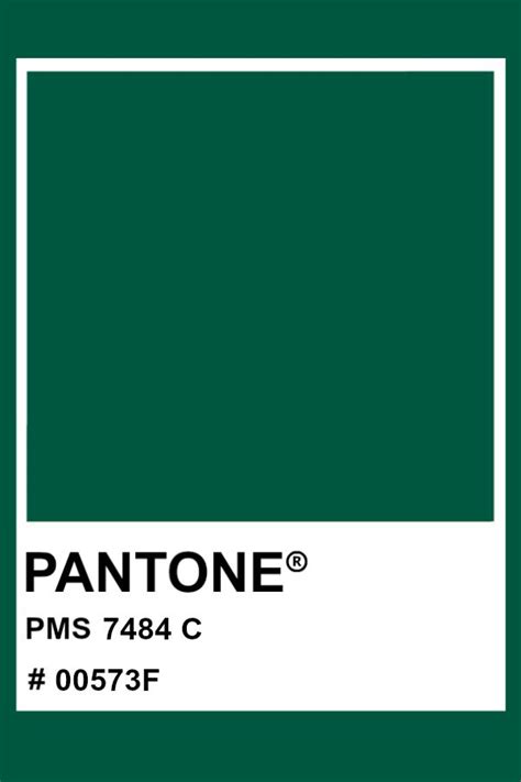 PANTONE 7484 C #pantone #color #PMS #hex Green Wall Paint Colors, Home Paint Color, Pantone ...