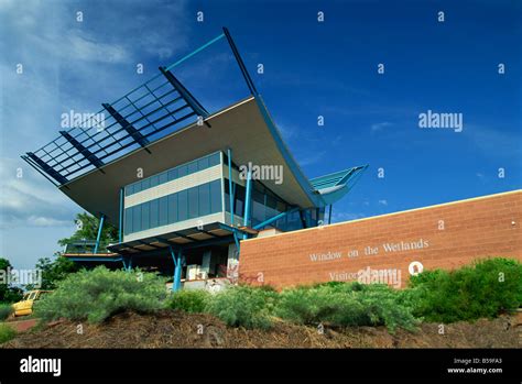 The Window on the Wetlands interpretive centre where the Adelaide River crosses the Arnhem ...