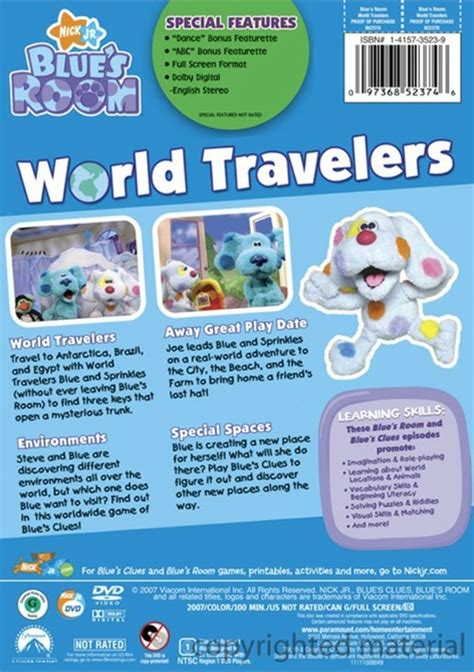 Blue's Clues: Blue's Room - World Travelers (DVD 2007) | DVD Empire