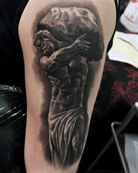 30 Sisyphus Tattoo Designs for Men