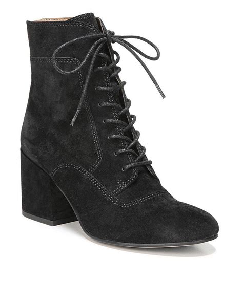 Franco Sarto Aldrich Suede Booties in Black - Lyst