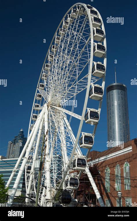 SKYVIEW FERRIS WHEEL DOWNTOWN ATLANTA GEORGIA USA Stock Photo - Alamy