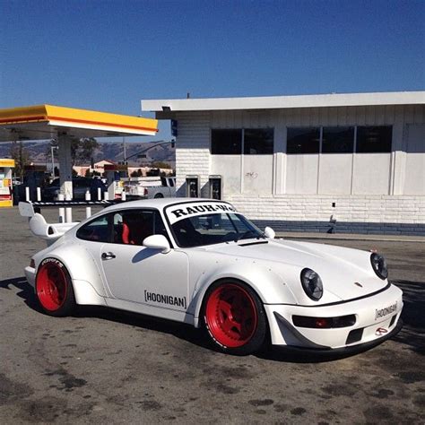 Porsche 911 Hoonigan : Porsche 911 RWB type 964 Hoonigan white 1/18 GT ...