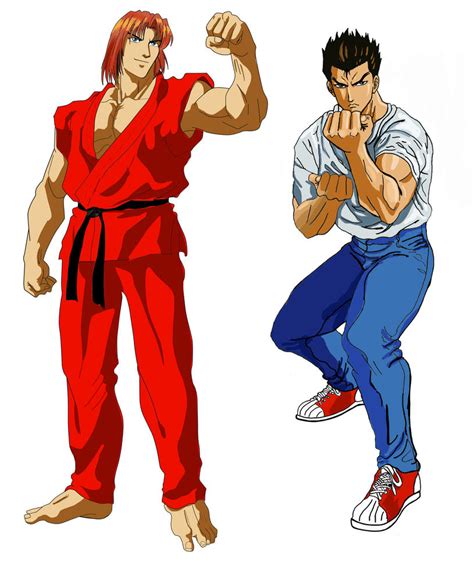 Ryu And Ken street fighter II V by myroboto on DeviantArt