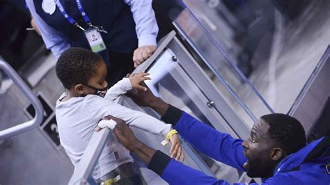 Warriors' Draymond Green adorably assisted by son at practice - NBC Sports Bay Area