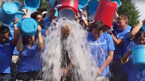 The Ice Bucket Challenge is back