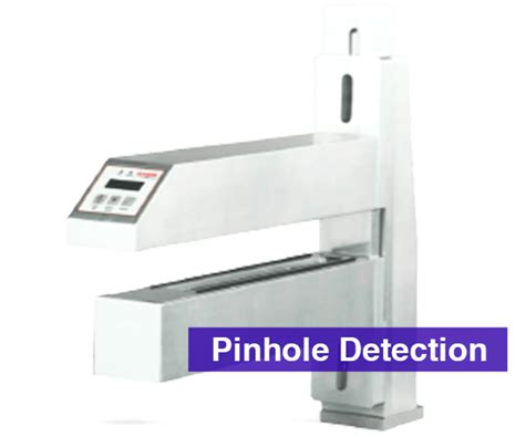 Pinhole Detection System - Pinhole Detector Machine