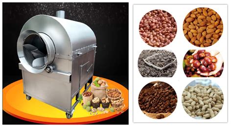 Small Size Peanut Roasting Machine,Portable Peanut Roaster