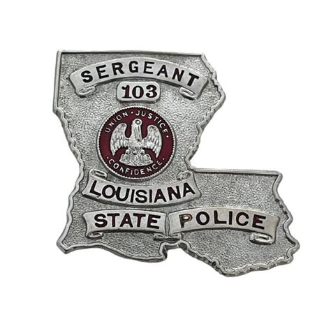 Louisiana State Police Badge