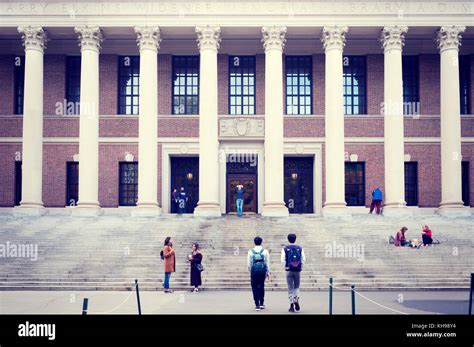 Harvard University architecture Stock Photo - Alamy